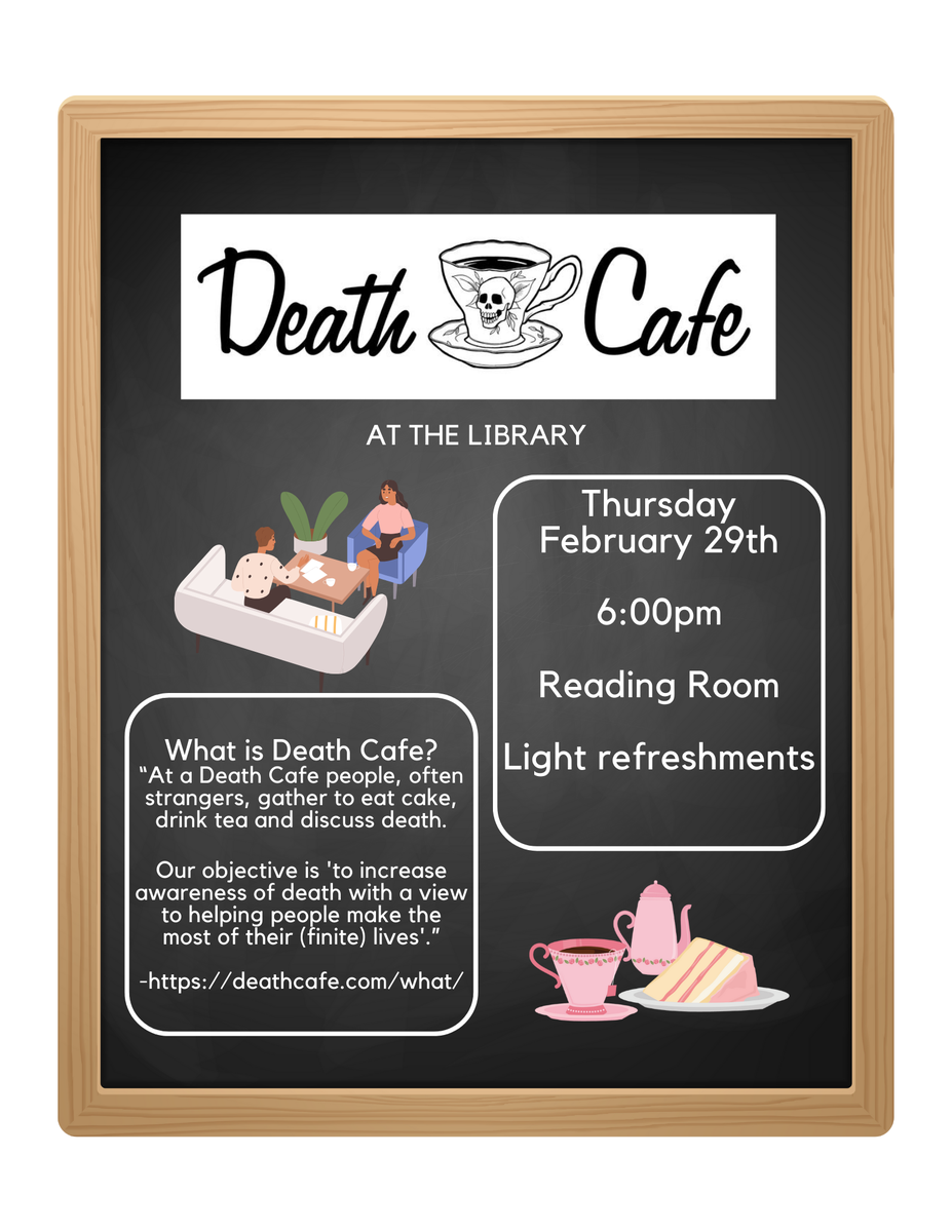 Schuylerville, NY Death Cafe at the Library