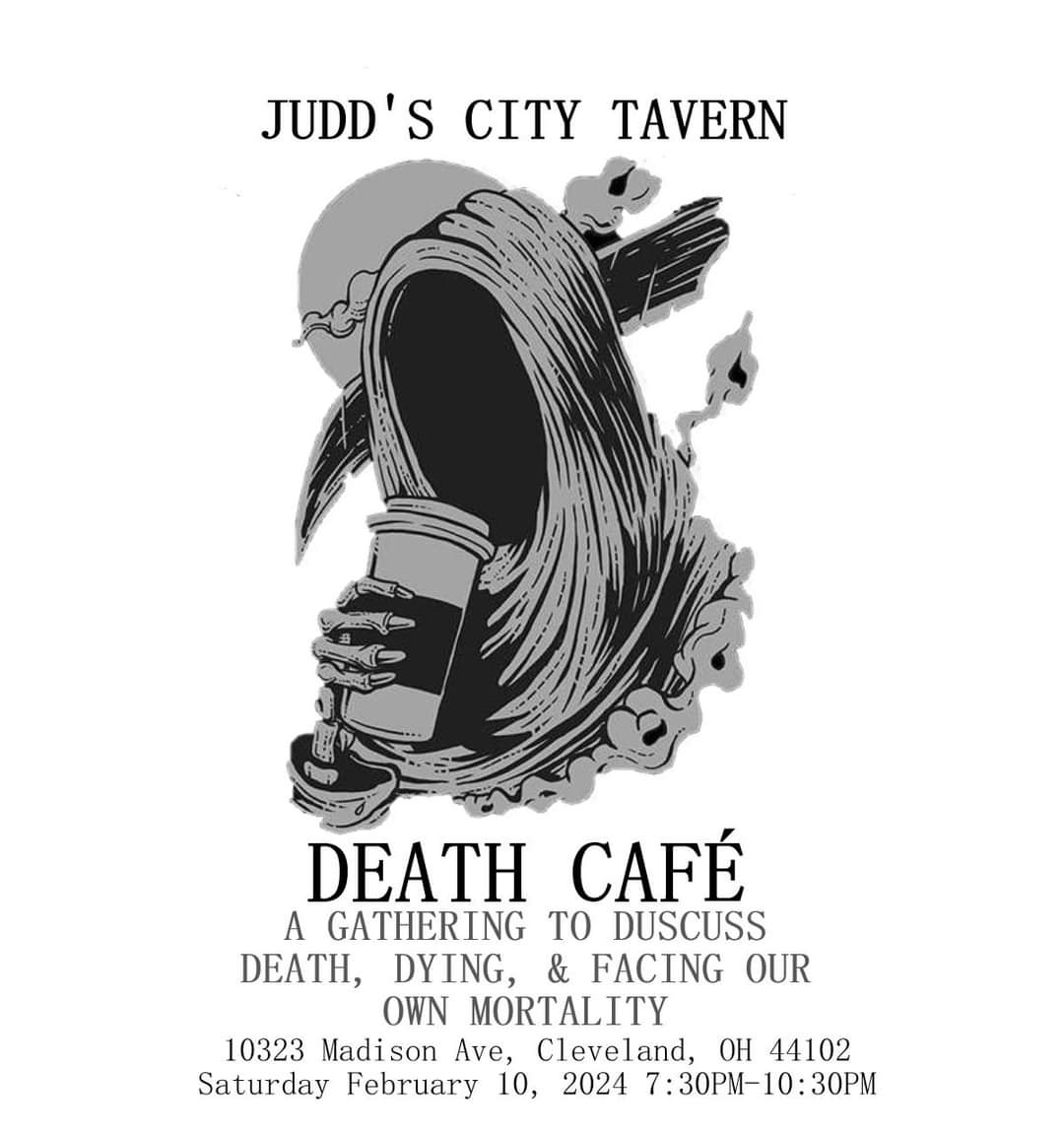 Cleveland Death Cafe at Judds City tavern by the Cleveland Death Society 