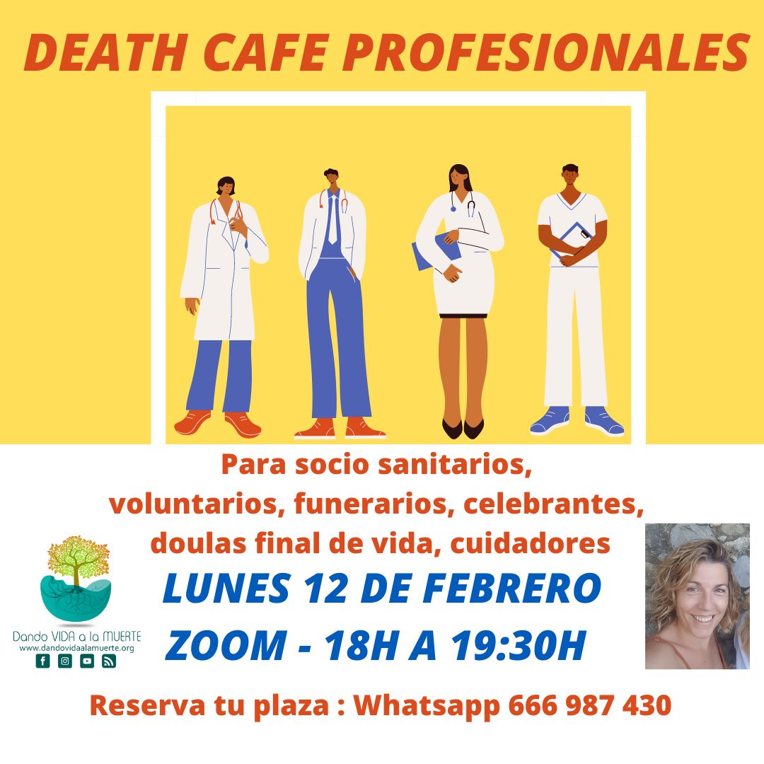 Death Cafe para profesionales socio-sanitarios
