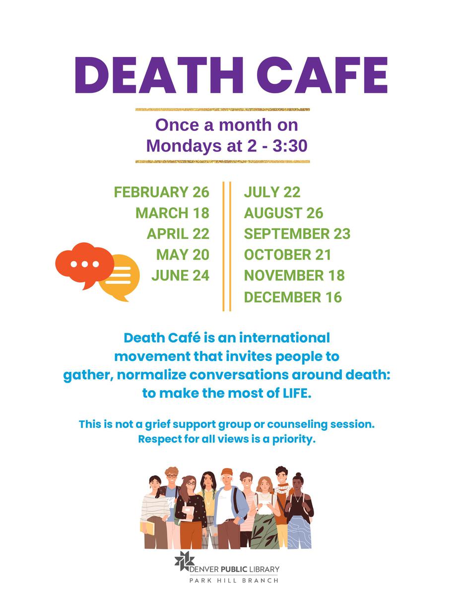 Denver Death Cafe at Park Hill Branch Library