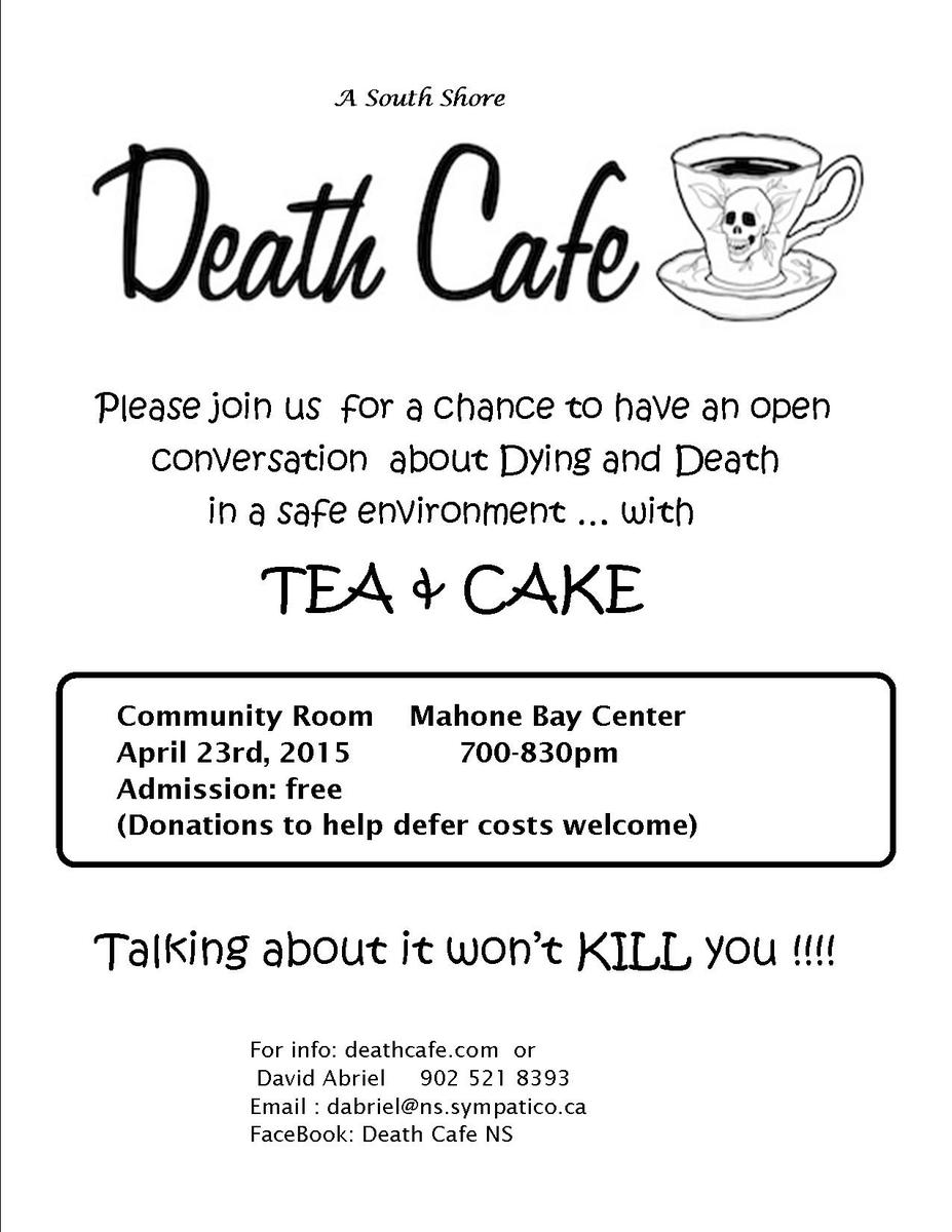 A South Shore Death Cafe