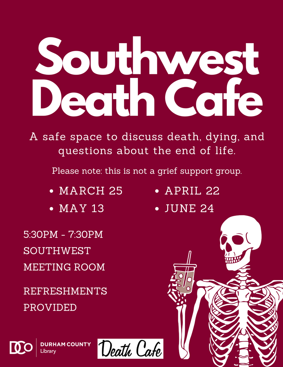 South West Durham NC Death Cafe