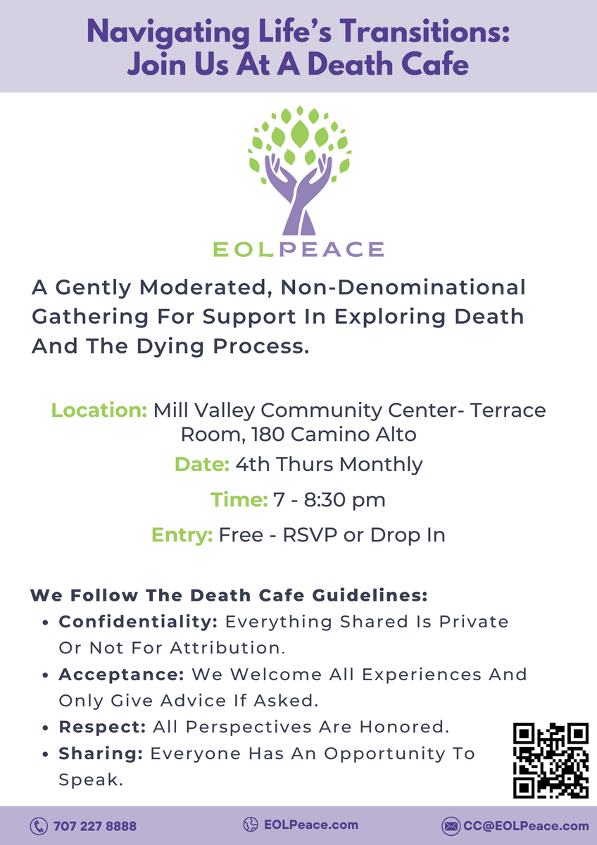 Mill Valley, CA  Death Cafe
