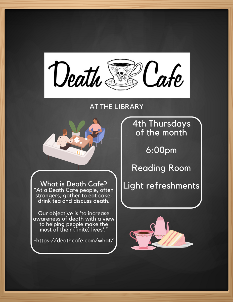 Schuylerville, NY Death Cafe at the Library
