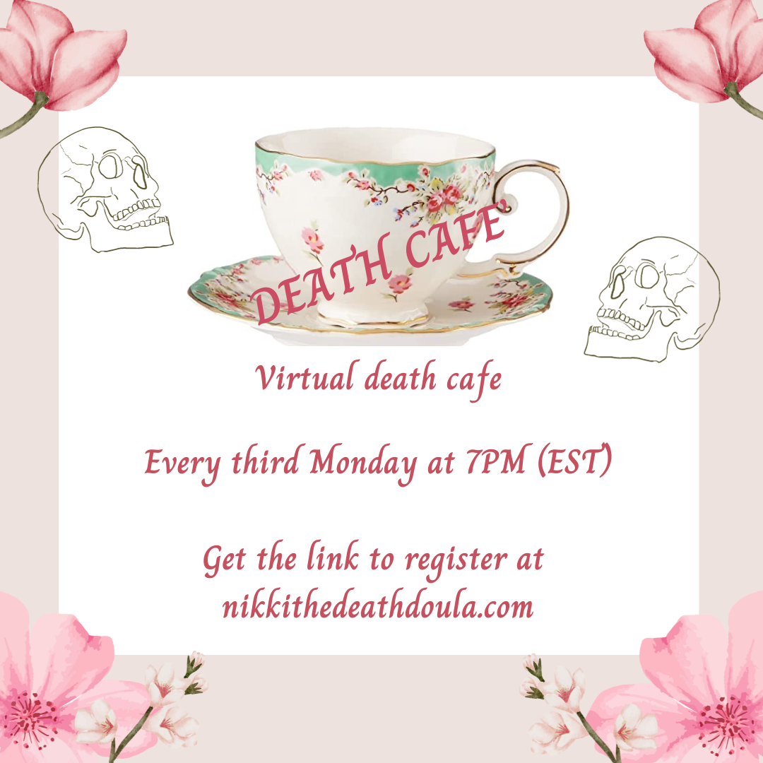 Virtual Death Cafe EDT