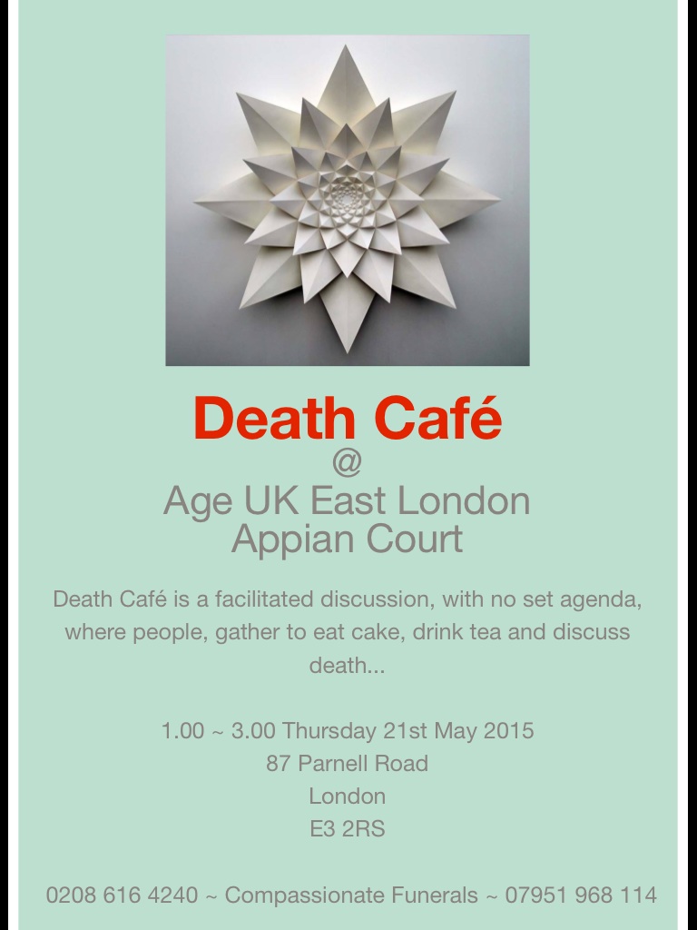 Death Cafe Appian Court Age UK