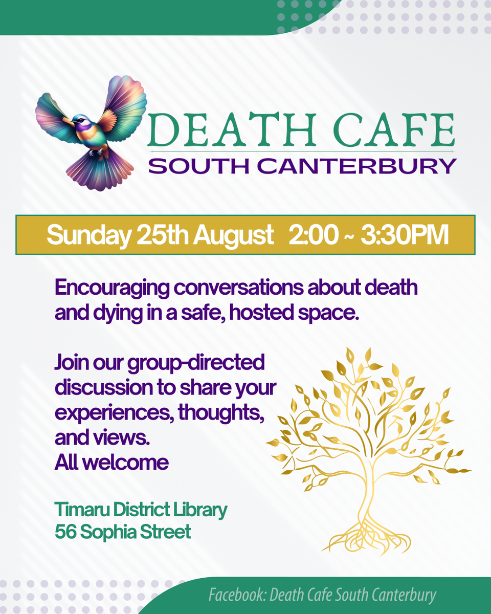 Death Cafe: South Canterbury | New Zealand