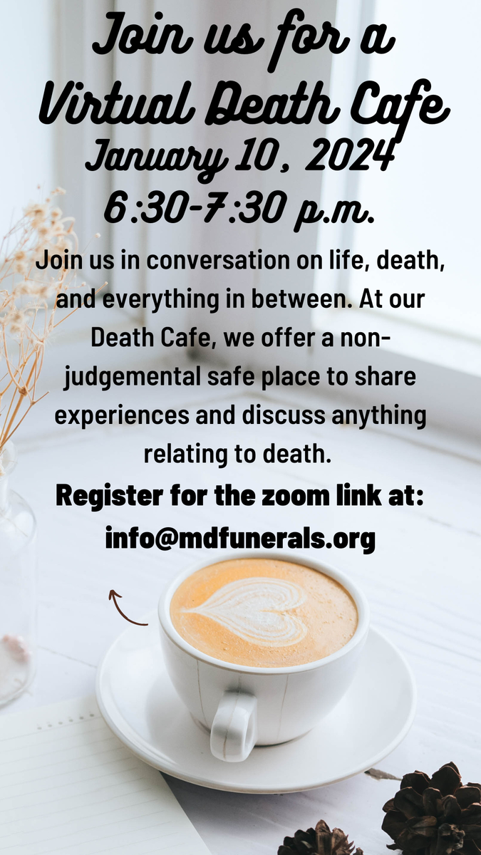 Virtual Death Cafe EDT