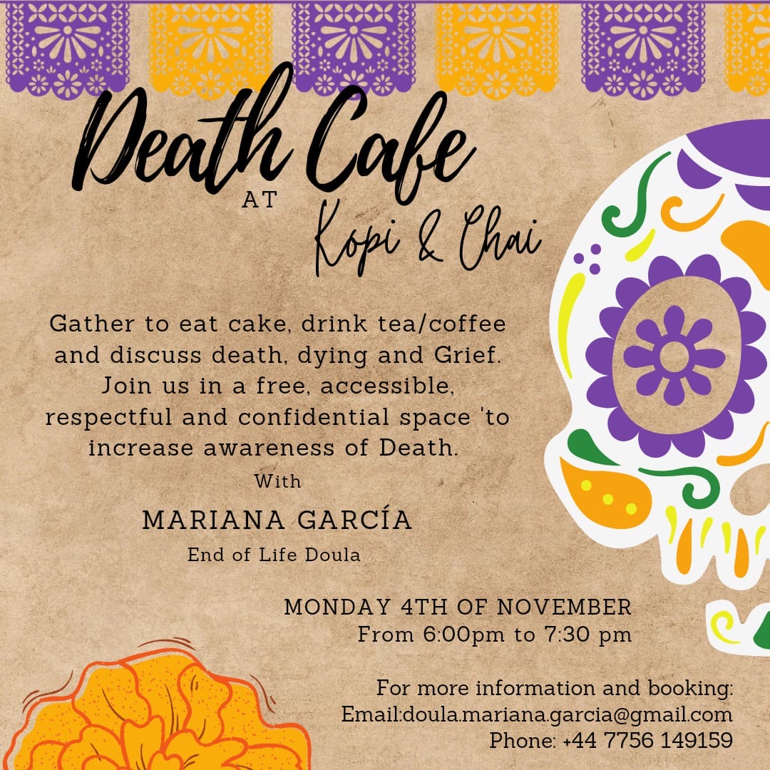 Sheffield Death Cafe at Kopi & Chai