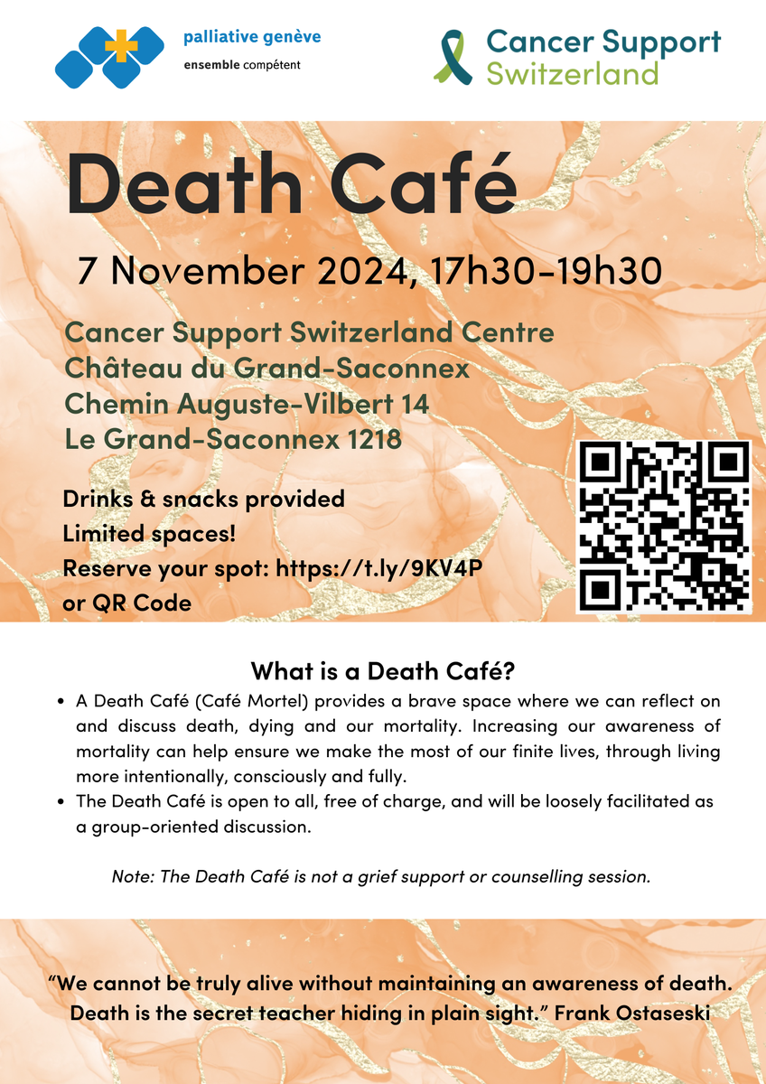 Death Cafe - Geneva - in English