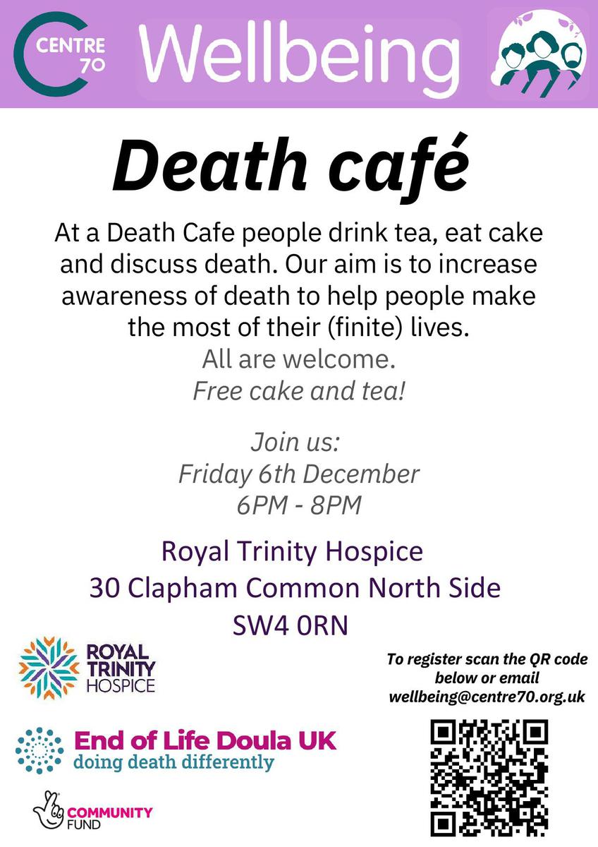 Clapham UK Death Cafe