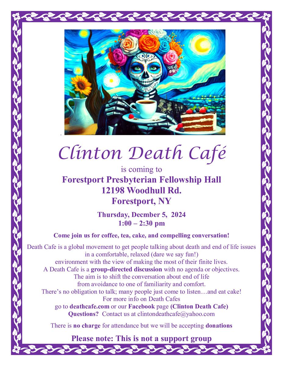 Clinton Death Cafe