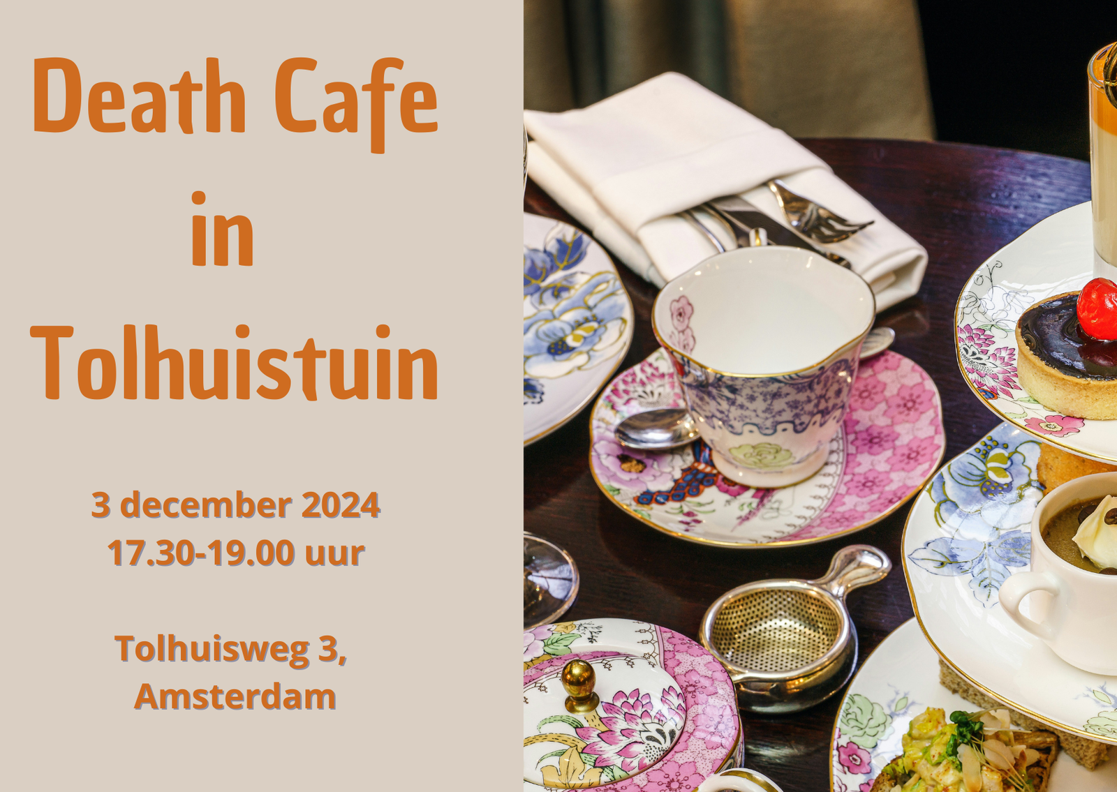 Death Cafe in Tolhuistuin