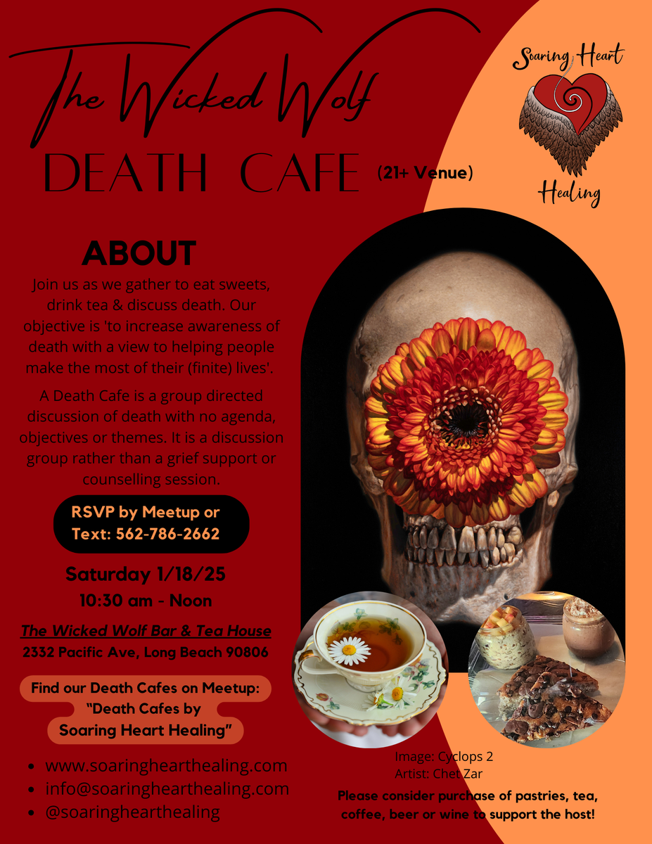 The Long Beach Death Cafe CA-  Wicked Wolf