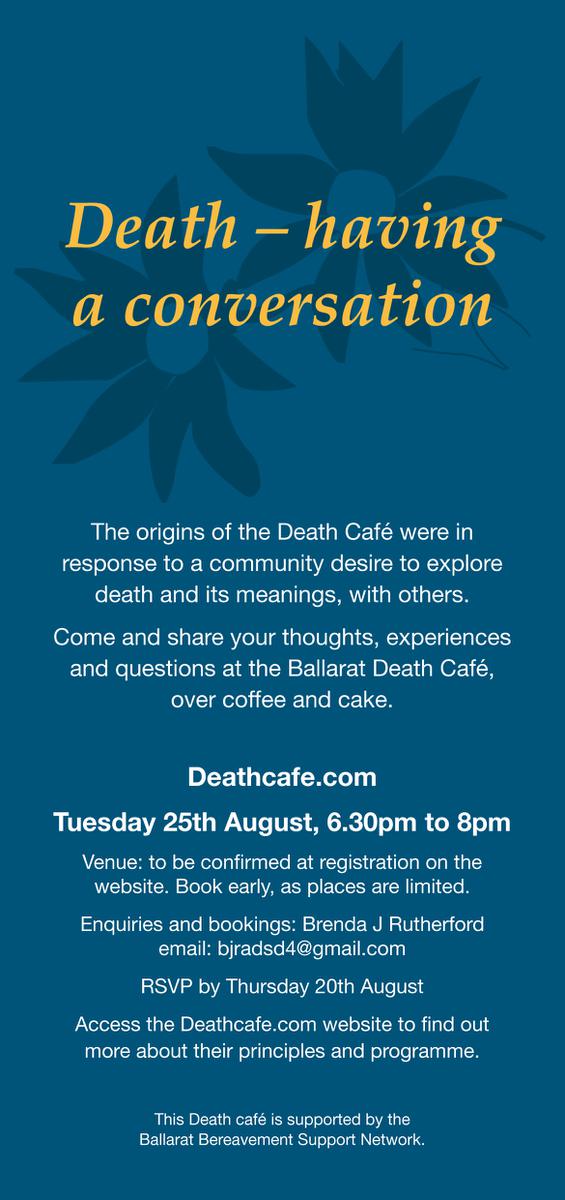 Ballarat Death Cafe
