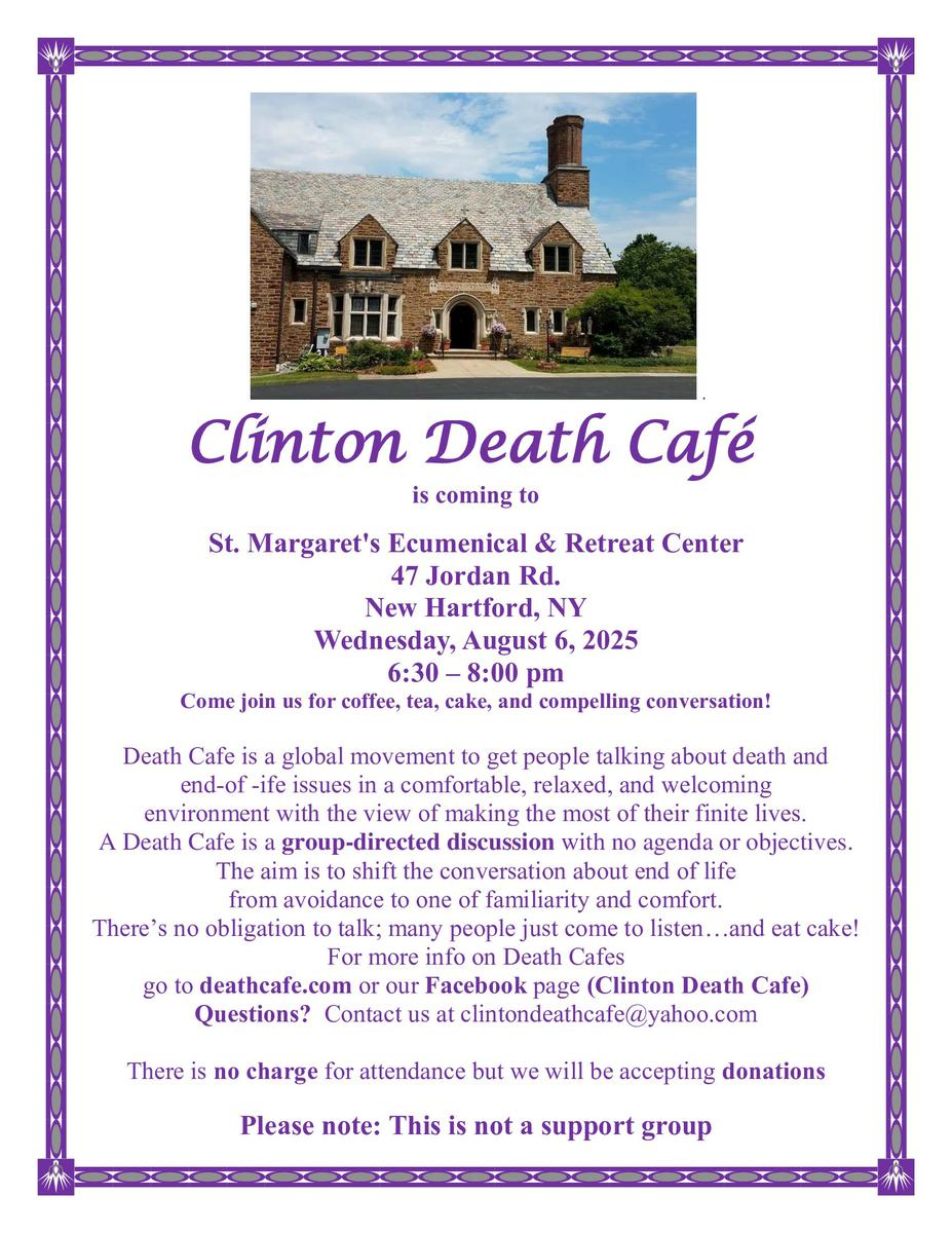 Clinton NY Death Cafe