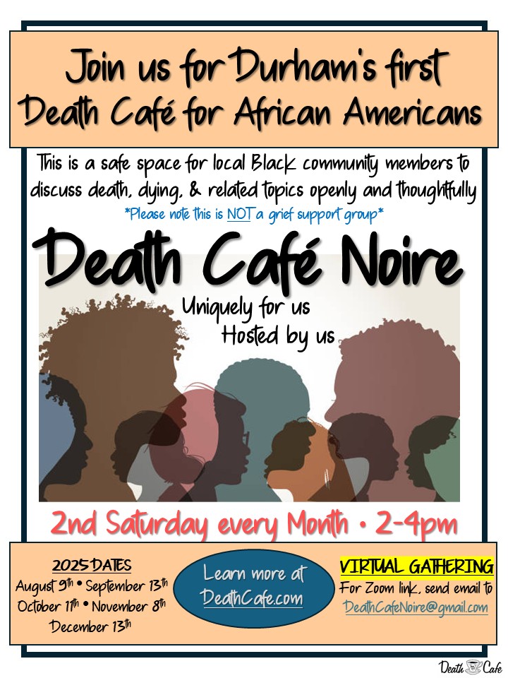 Death Cafe Noire (Durham NC)