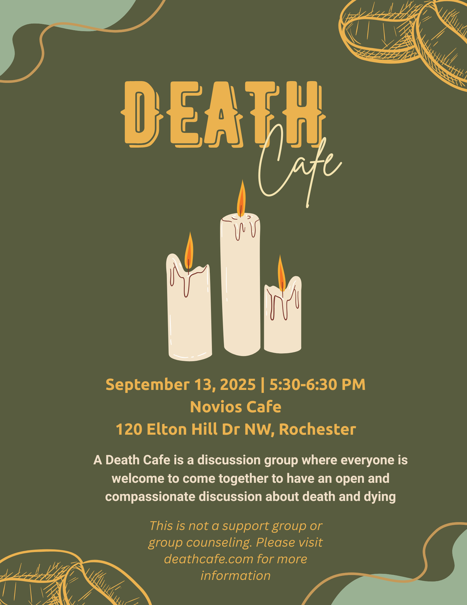Death Cafe Rochester, MN 