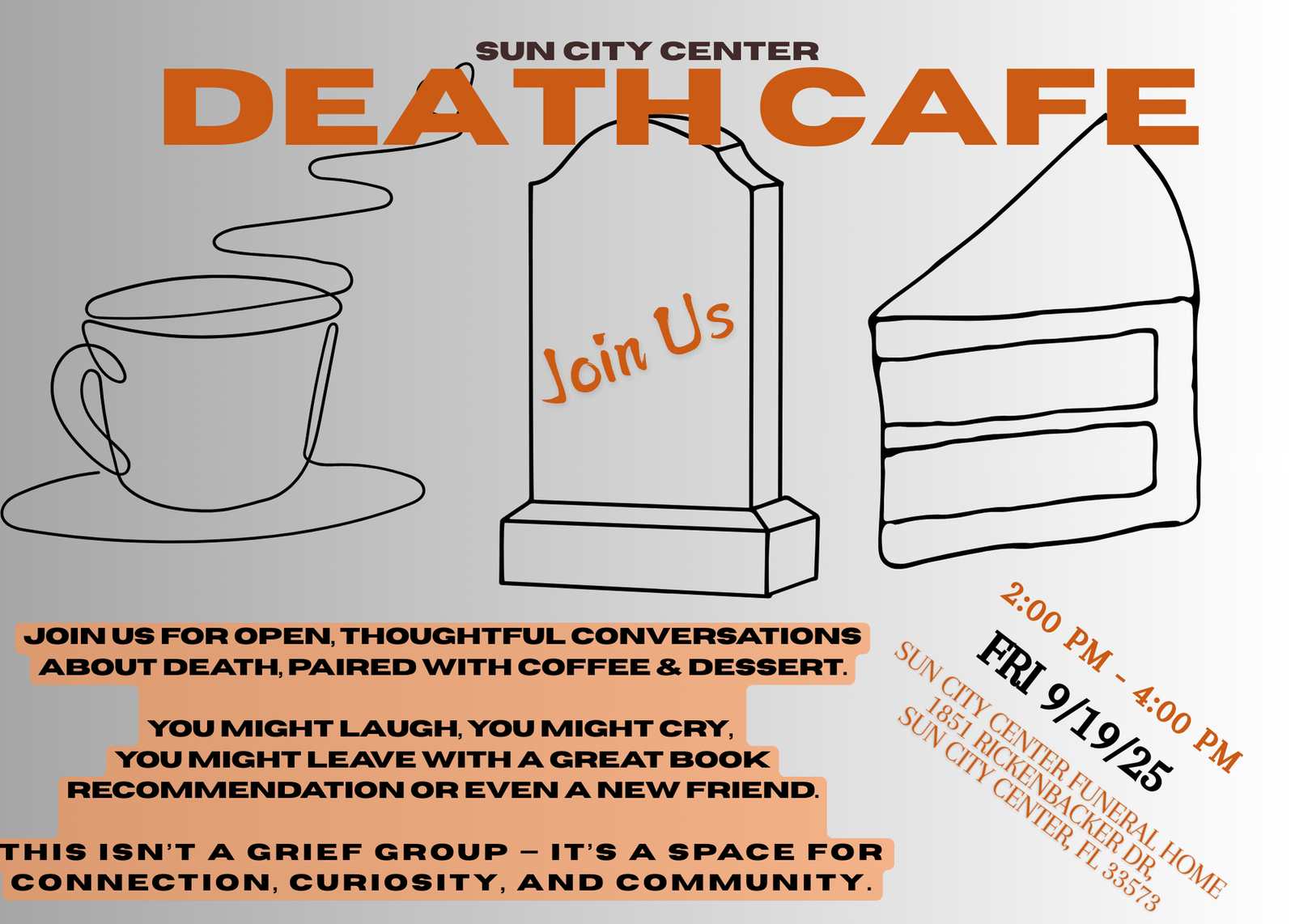Sun City Center FL : Death Cafe