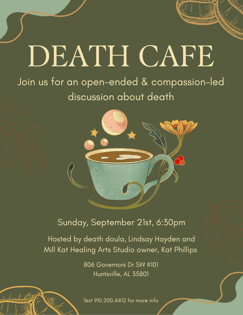 Open Door Death Cafe Huntsville AL