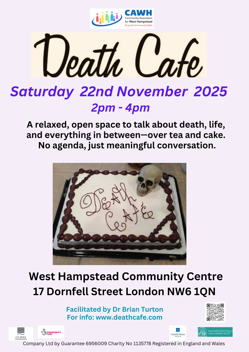 Death Cafe @ Community Association for West Hampstead 