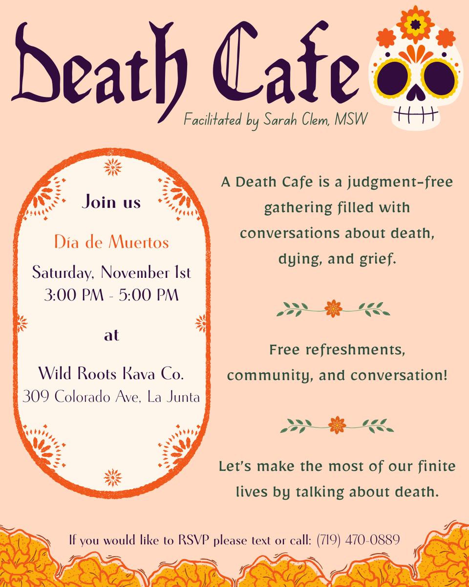 La Junta, CO Día de Muertos Death Cafe