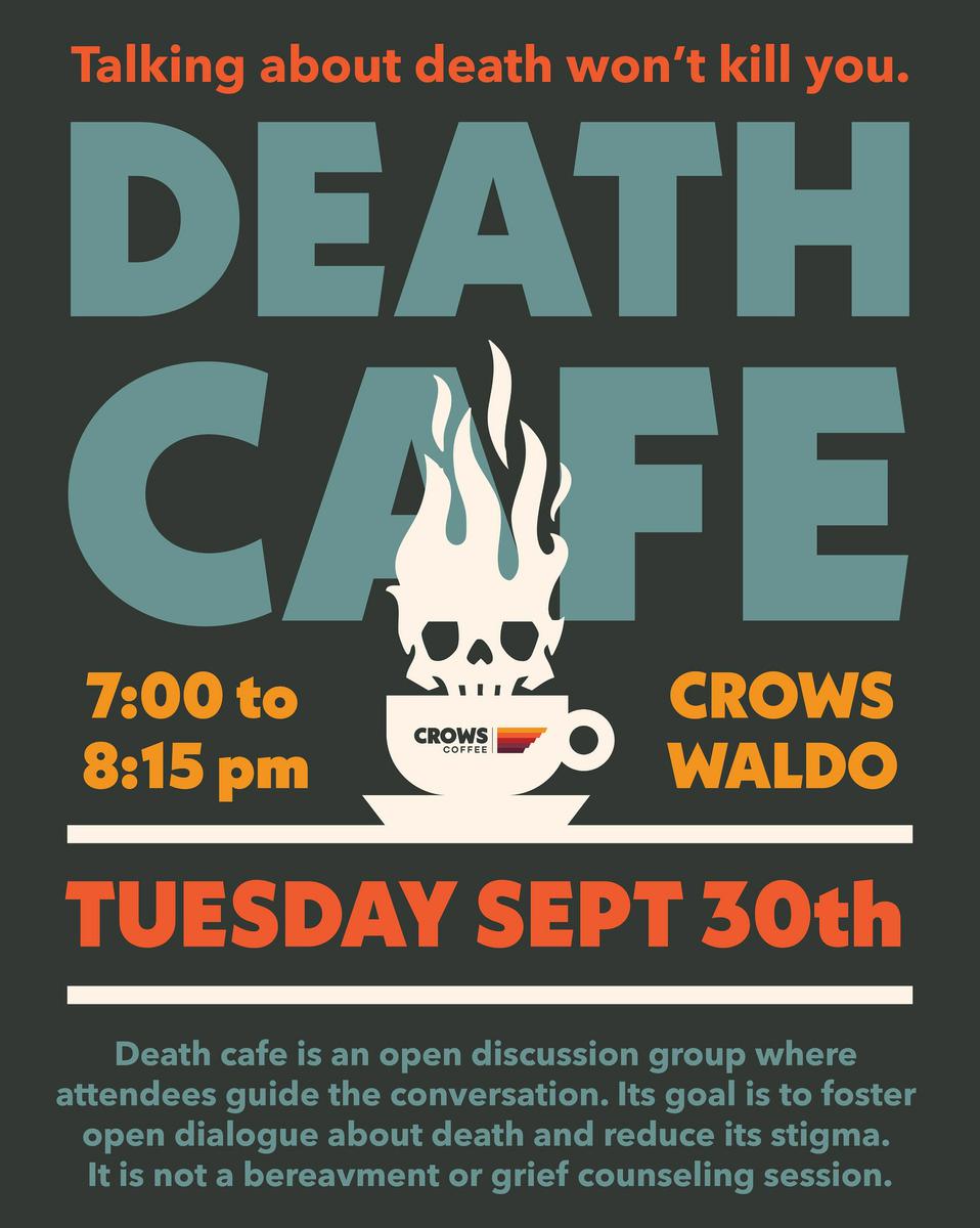 Death Cafe at Crows Coffee Kansas City