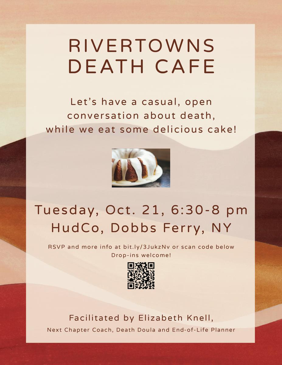 Rivertowns Death Cafe Hastings-on-Hudson, NY
