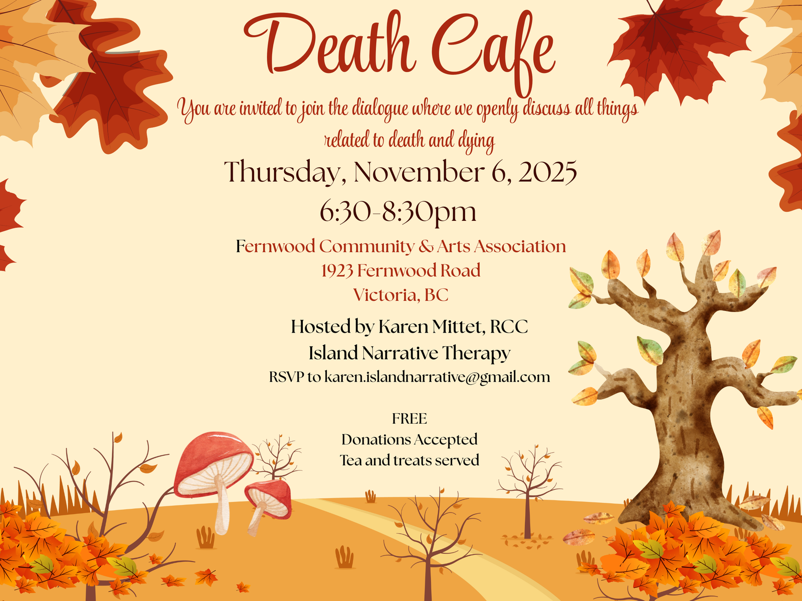 Victoria BC Death Cafe