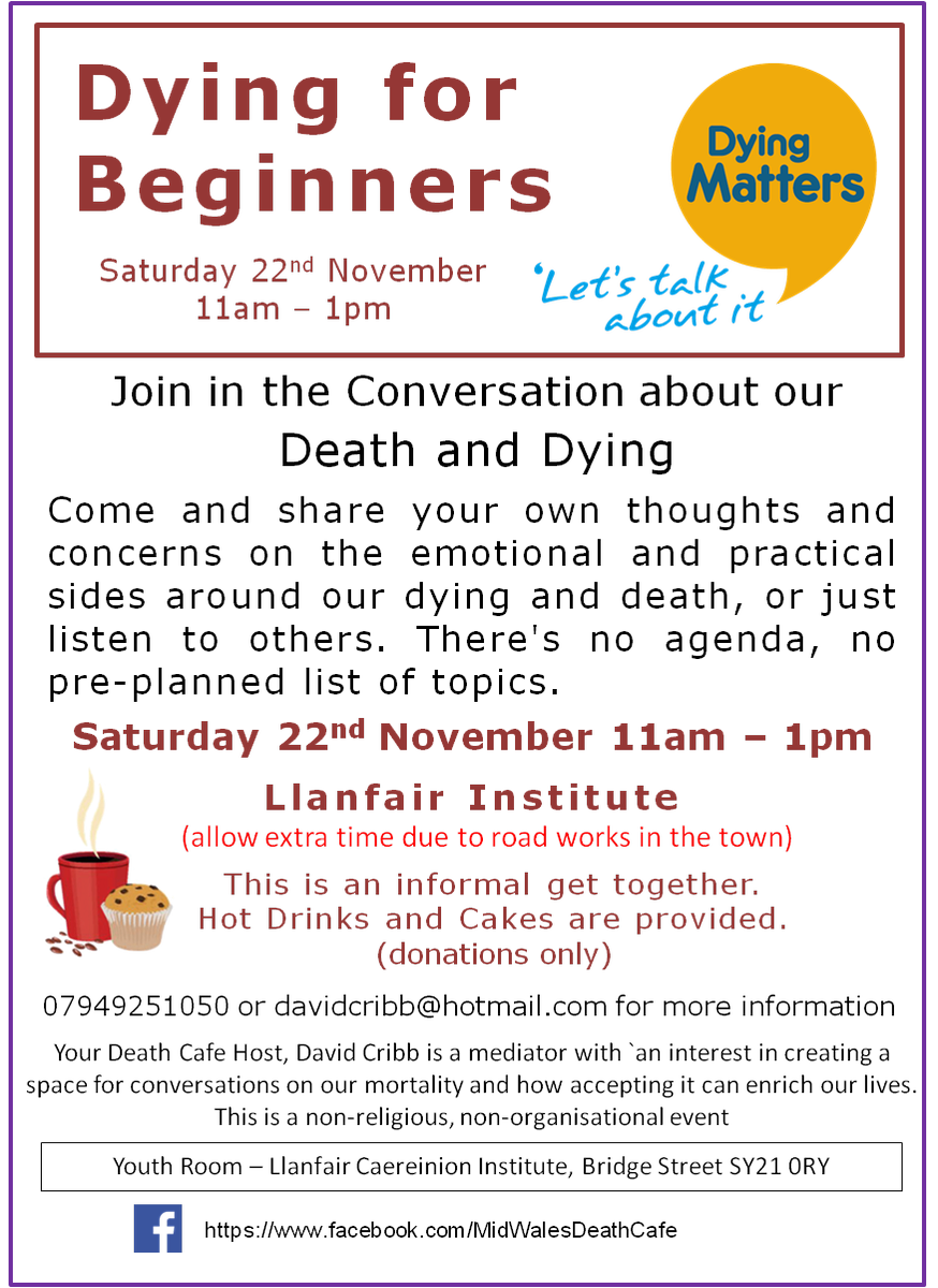 Death Cafe Mid Wales