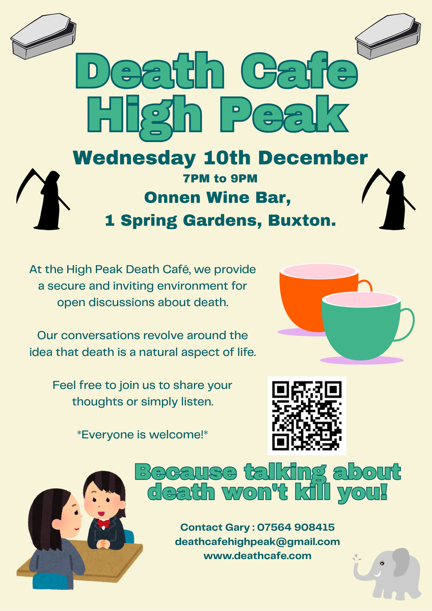 Buxton UK Death Cafe High Peak
