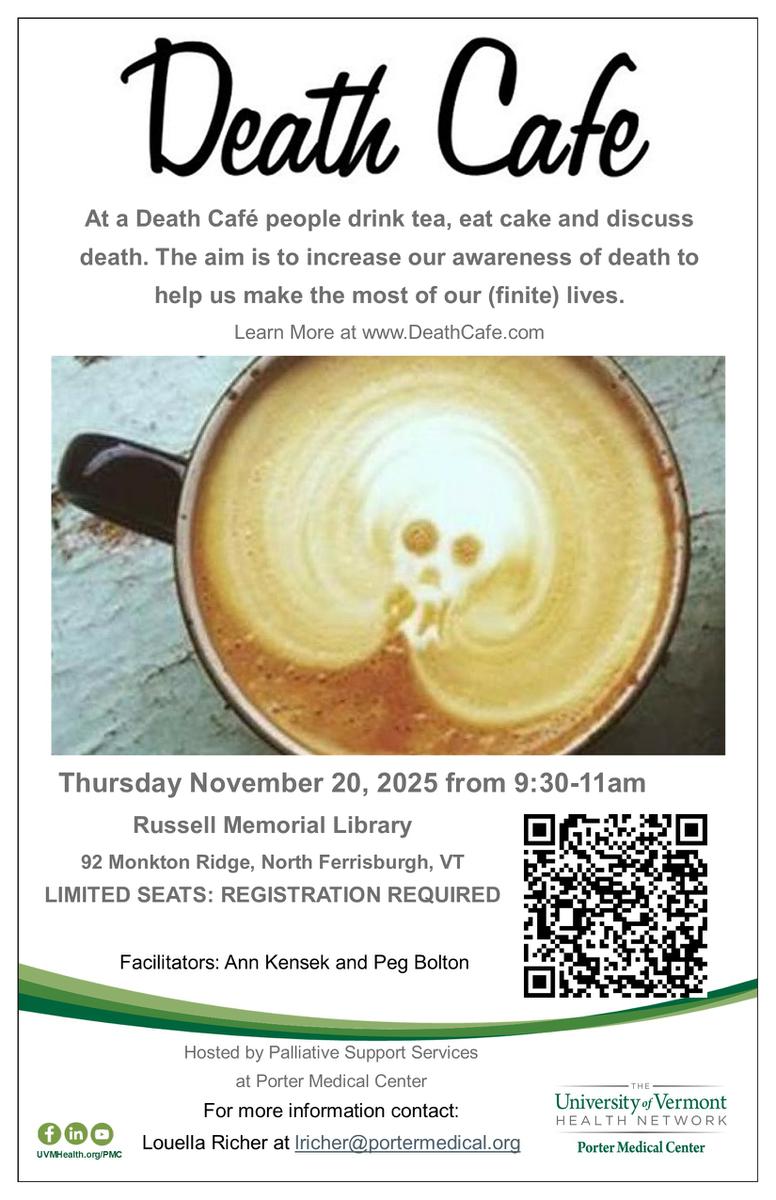 Death Cafe of Addison County, VT