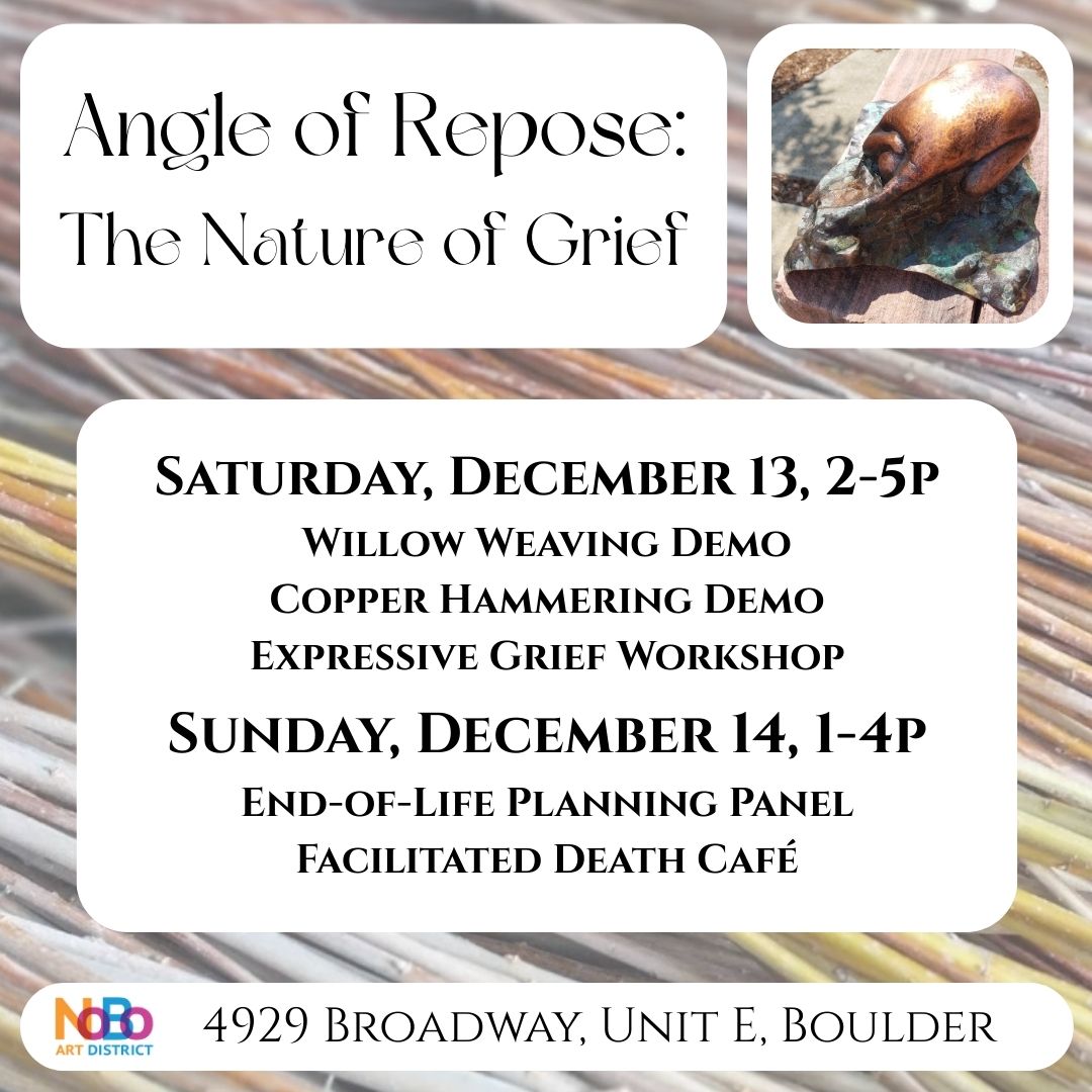 Boulder CO Angle of Repose Death Cafe