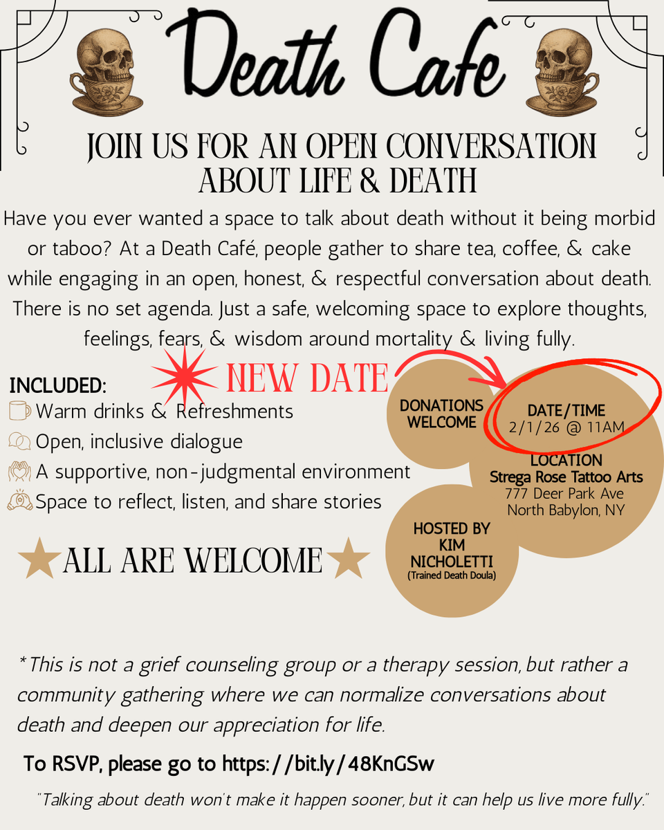 Death Cafe - Long Island