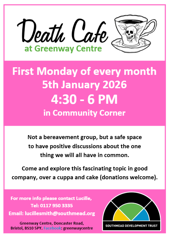 Southmead Death Cafe at Greenway Centre