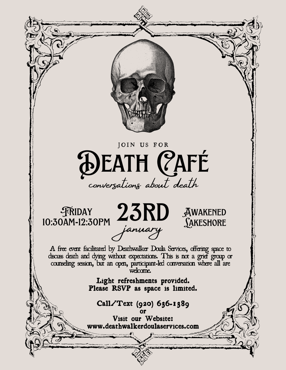 Death Cafe - Two Rivers, WI
