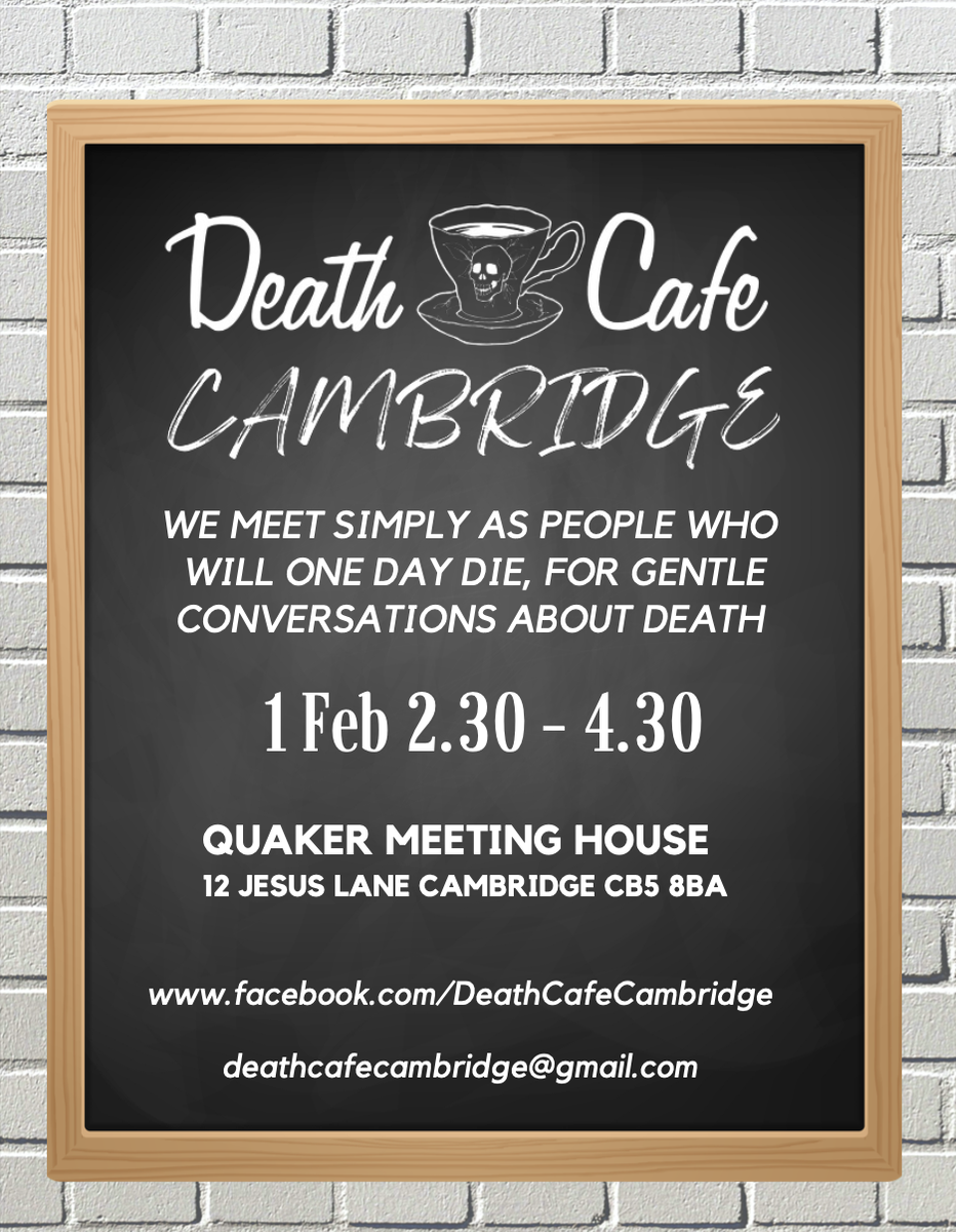 Death Cafe Cambridge UK
