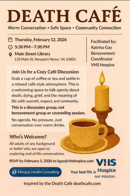 Newport News, VA Death Cafe