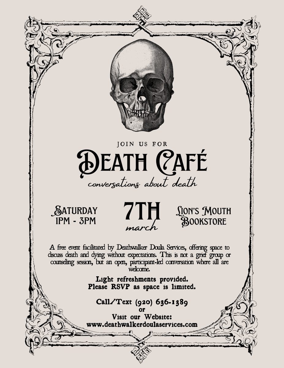 Death Cafe - Green Bay, WI