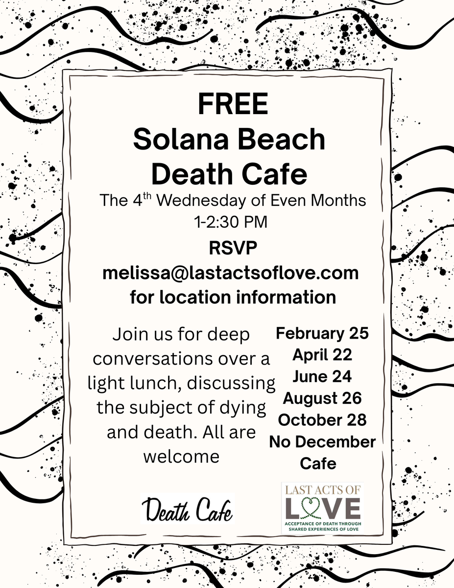 Solana Beach Death Cafe 