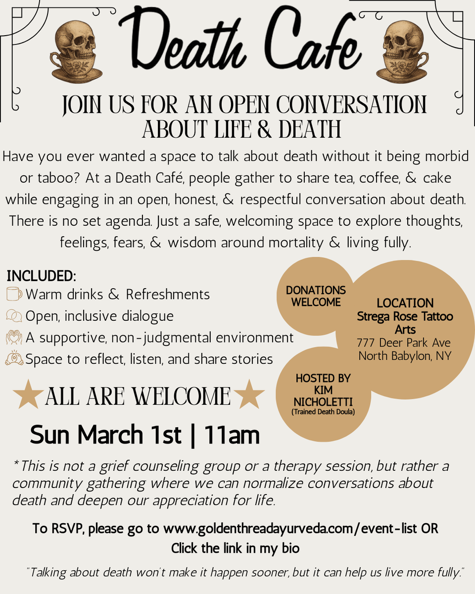 Death Cafe - Long Island