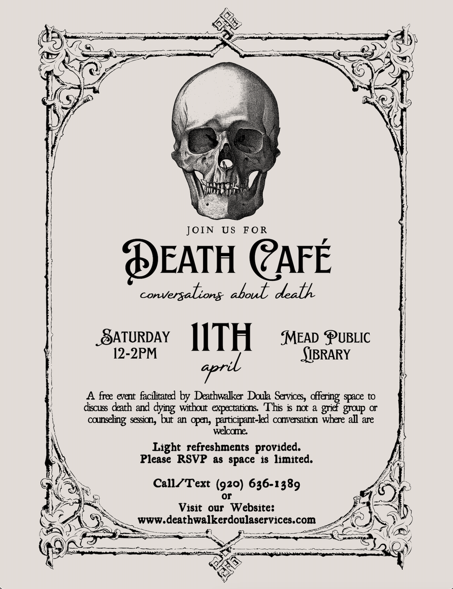 Death Cafe - Sheboygan, WI