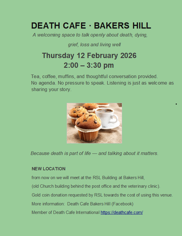  Death Cafe Bakers Hill