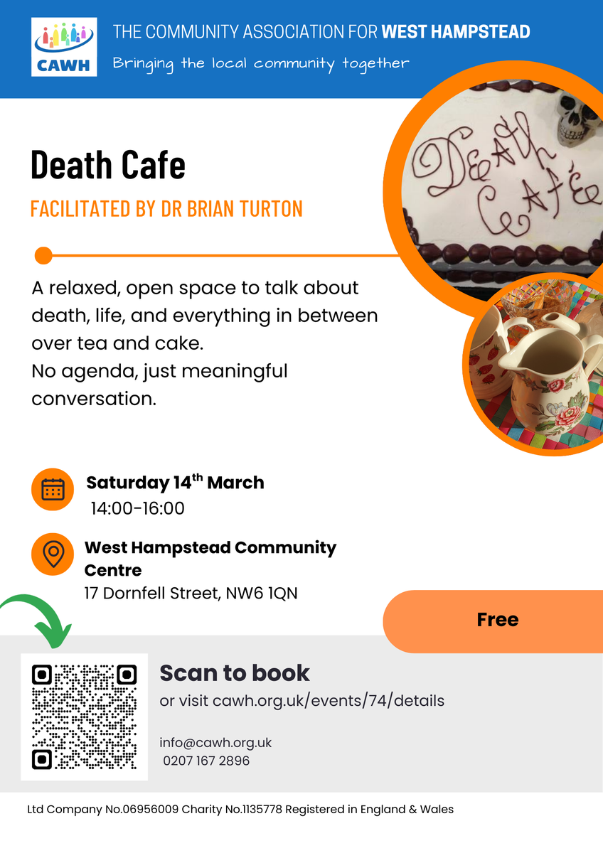 Camden Death Cafe @ CAWH 