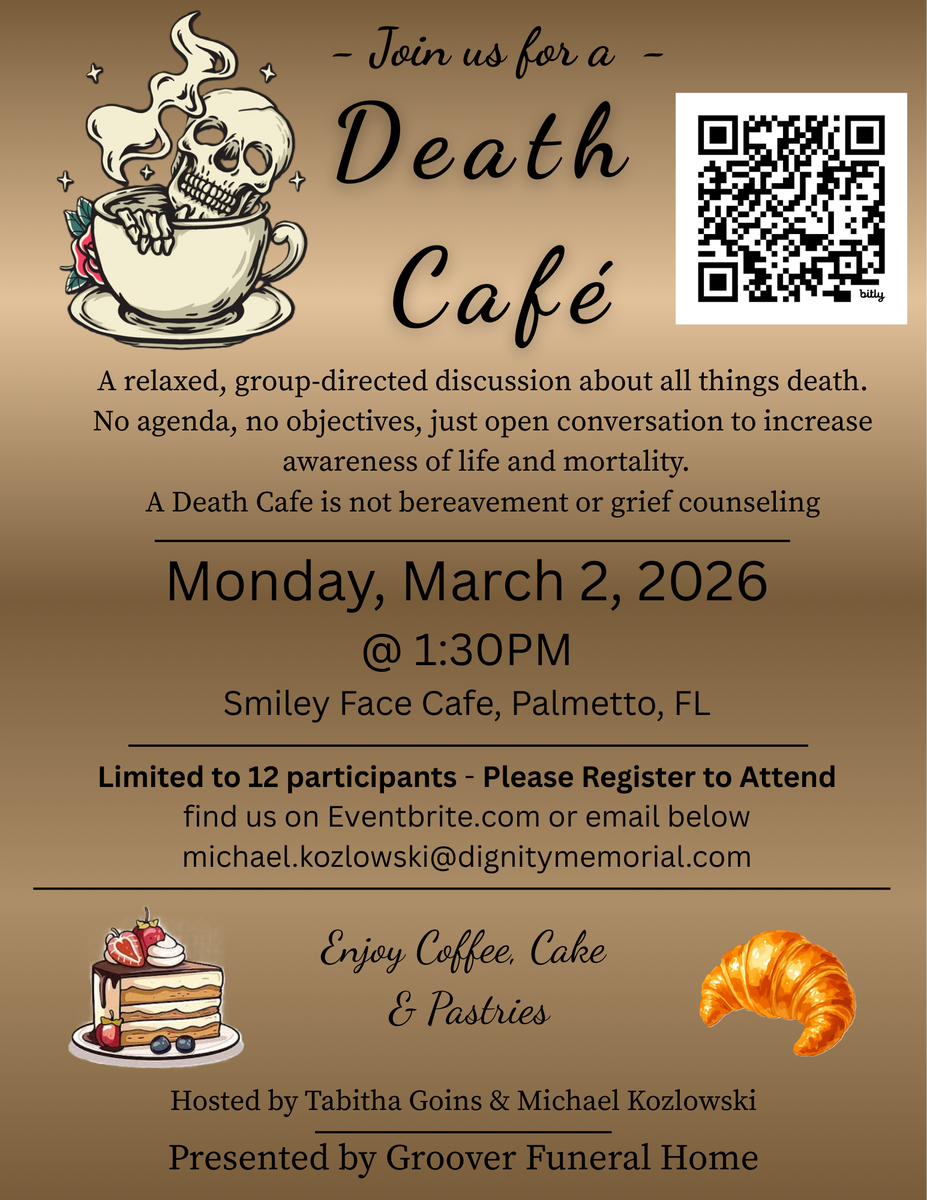 Palmetto FL Death Cafe