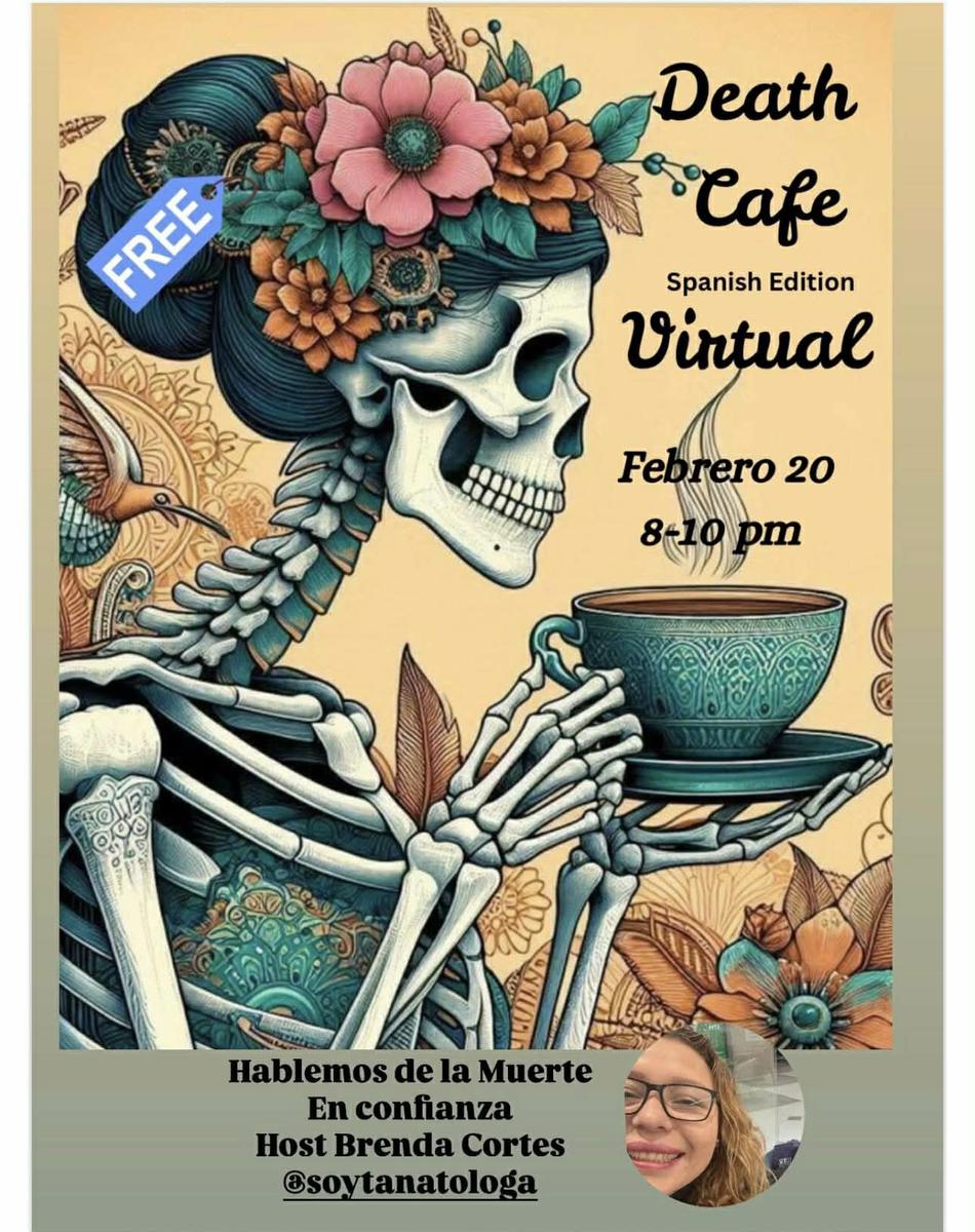 Death Cafe Spanish Edition EST Virtual Febrero 