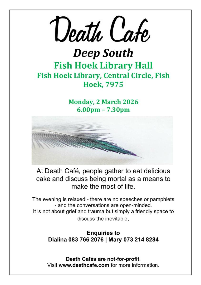 Death Cafe Deep South - South Africa