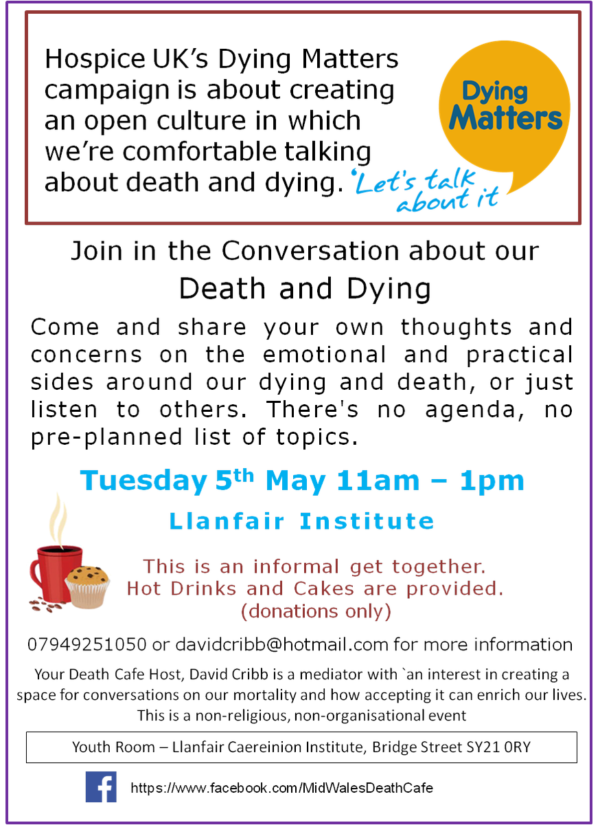 Death Cafe Mid Wales