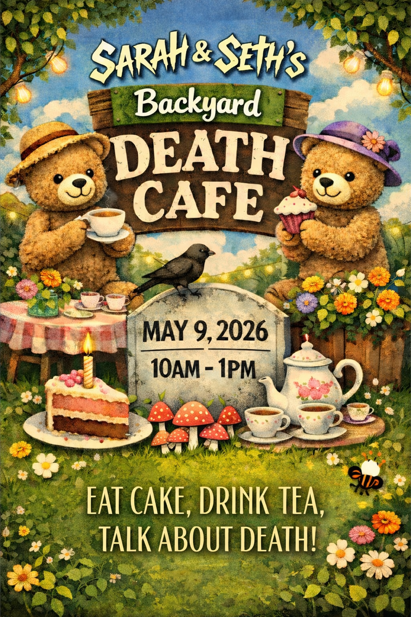 Burbank, CA Sarah & Seth’s Backyard Death Cafe