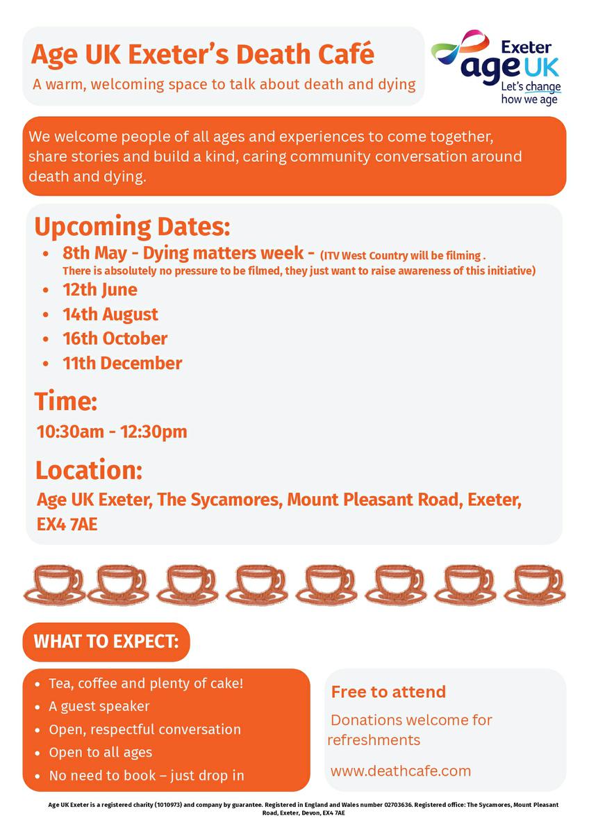 Age UK Exeter Death Cafe 